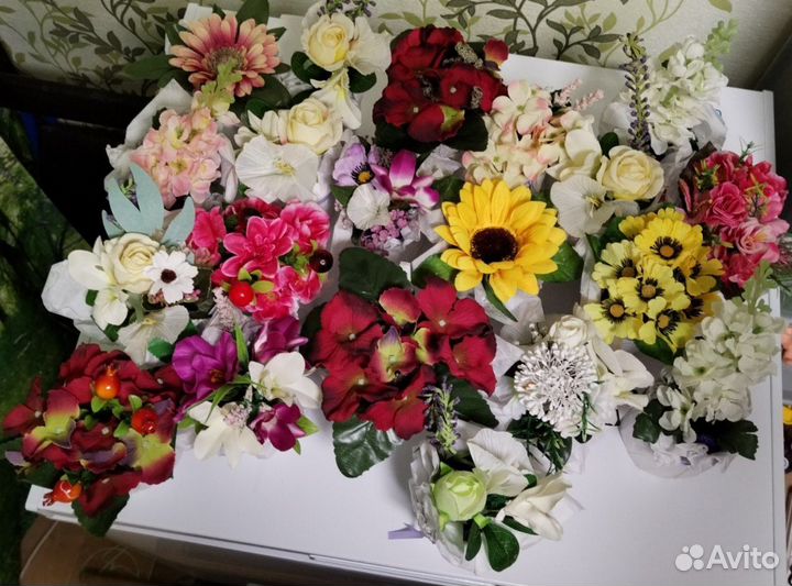 Цветочные композиции на стол