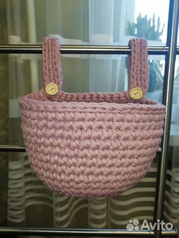 Кармашек-корзинка на детскую кроватку