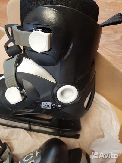 Коньки детские раздвижные