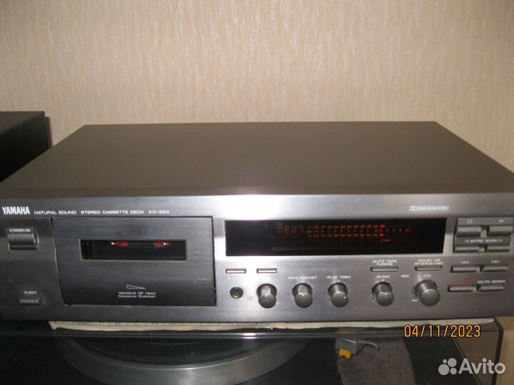 Кассетная дека yamaha kx -393