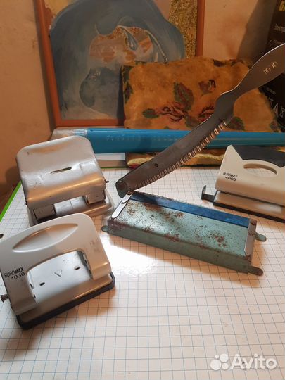 Дырокол, гильотина СССР