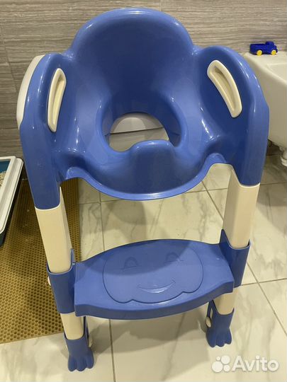 Сидушка на унитаз со ступенькой