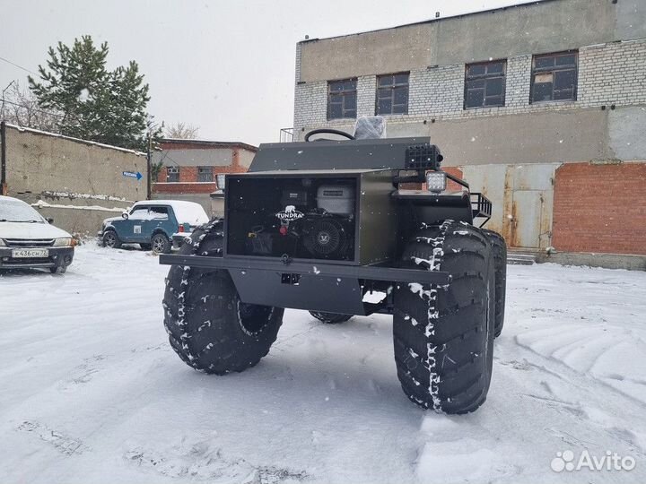 Вездеход Тундра для рыбалки с эпсм