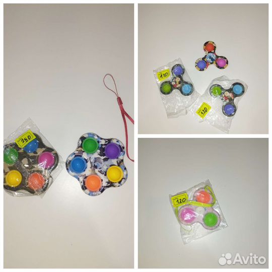 Поп-ит, симпл-димпл, мыльные пузыри, лего