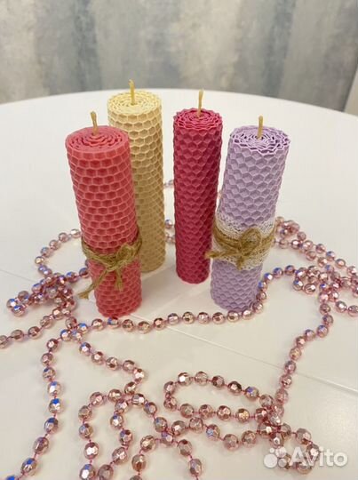 Свечи из натуральной вощины