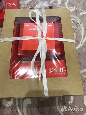 Набор косметики pupa 4 в 1