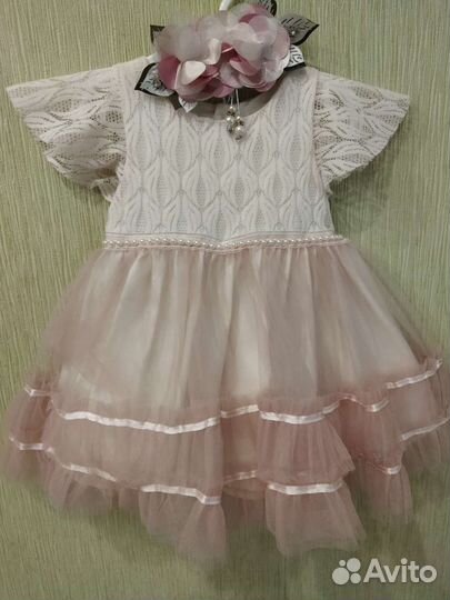 Платье для девочки 68