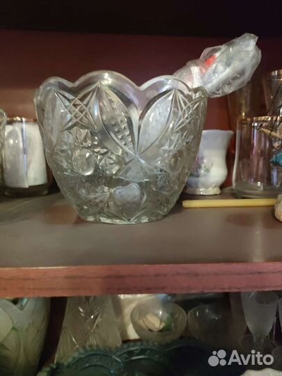 Вазы хрустальные СССР