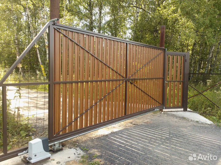 Рама откатных ворот