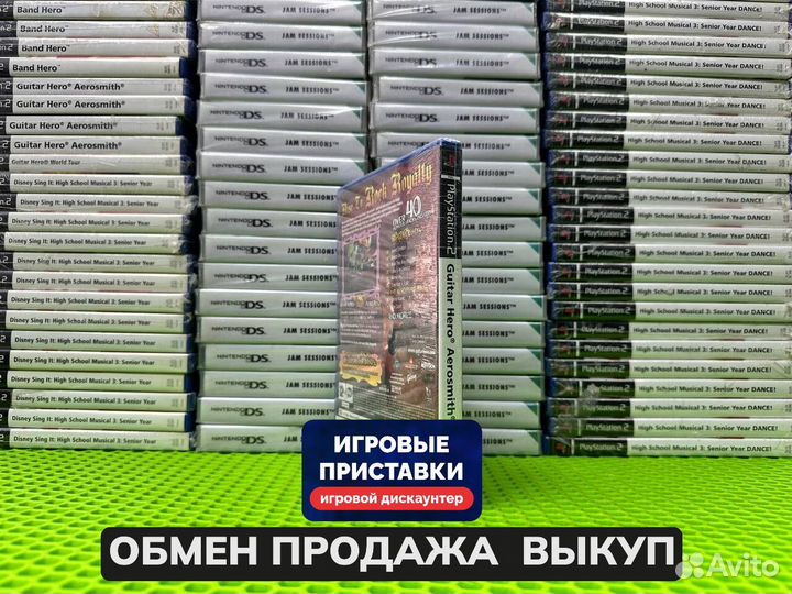 Игра для PlayStation 2 Guitar Hero Aerosmith Новая