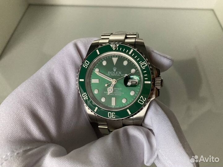 Часы мужские Rolex Submariner Hulk