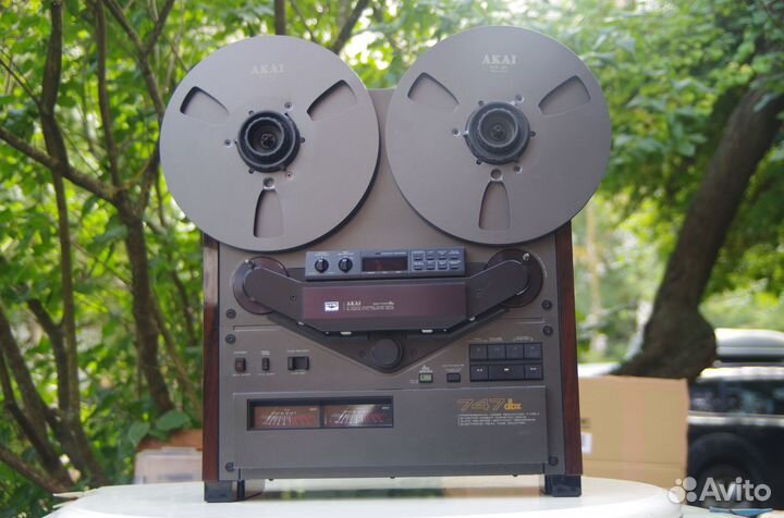 Akai GX-747dbx, обслуженный