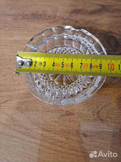 Bohemia чешский хрусталь. Пепельница