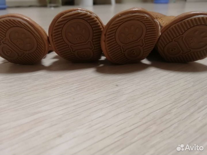 Зимние сапоги для мелких пород собак