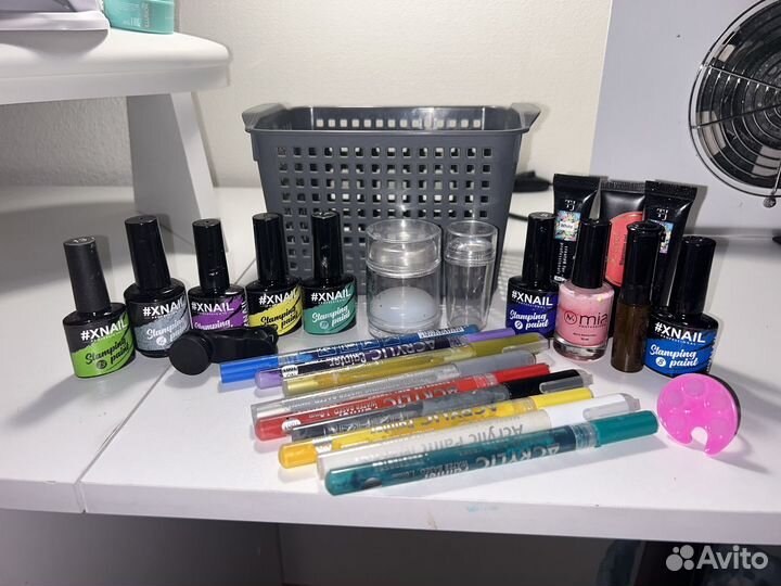 Набор лаков для стемпинга + 20 пластин