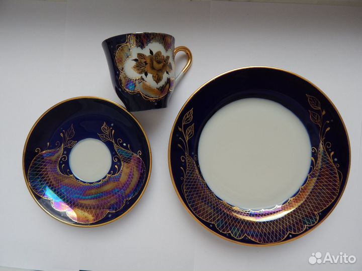 Кофейный Сервиз.Набор 21 предм.Богдановичский з-д