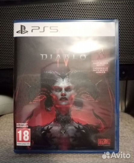 Диск Diablo 4/IV для PlayStation 5 (PS5)
