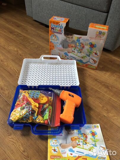 Конструктор- мозаика с дрелью