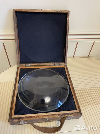 Лупа (линза) + дрель механическая ручная