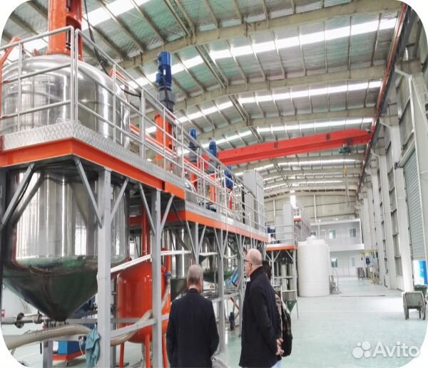 Линия производства водорастворимых красок