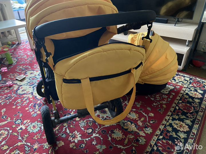 Коляска camarelo 2 в 1