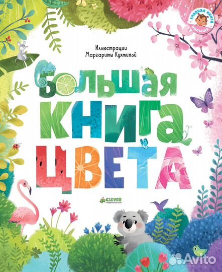 Большая книга цвета Clever