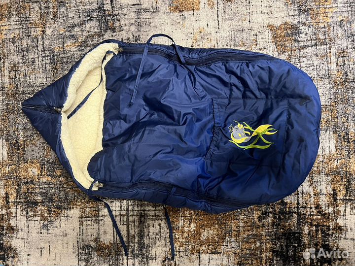 Зимний конверт в коляску