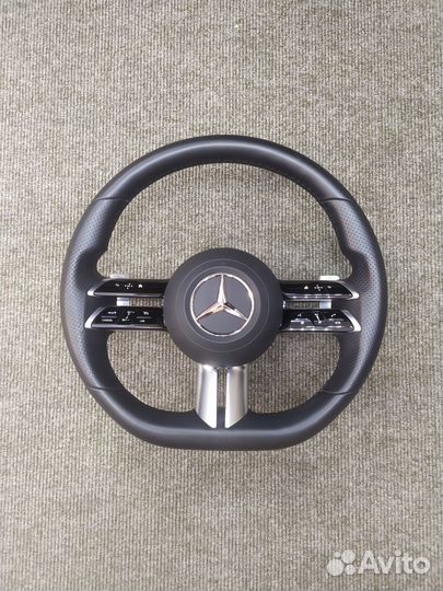 Руль AMG на Mercedes GLE W223 W213 C W206 CLS