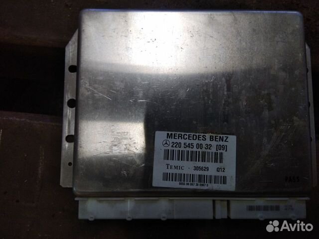 Блок упр пневмоподвески mercedes w220