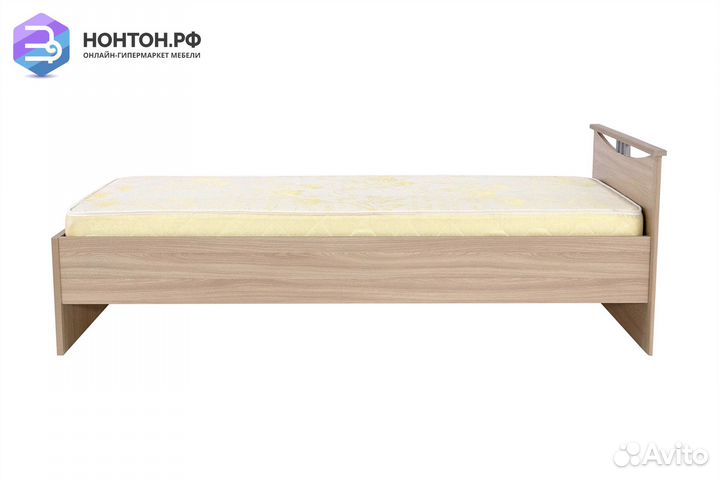 Кровать односпальная Мелисса шимо светлый