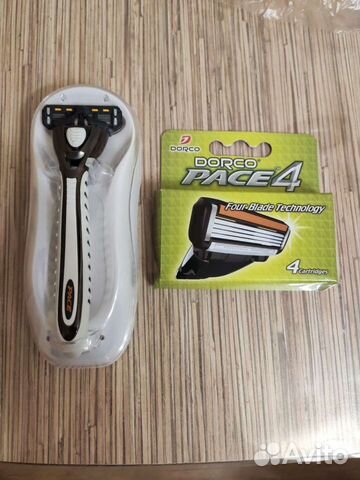 Бритва dorco pace 4 + кассеты