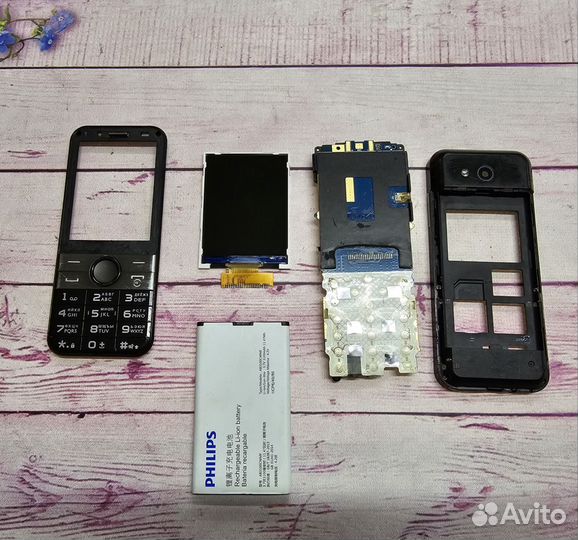 Philips xenium E580 разбор