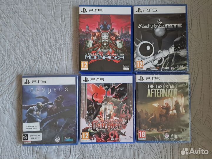 Редкие игры ps5