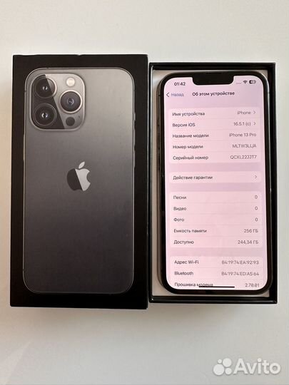 iPhone 13 pro 256gb