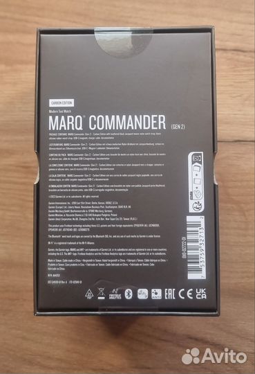 Garmin marq gen 2 commander carbon Edition