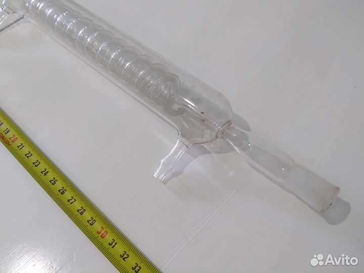 Холодильник дистиллятор спиральный 400 мм