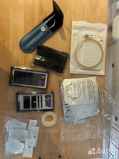 Материалы для наращивания ресниц бу