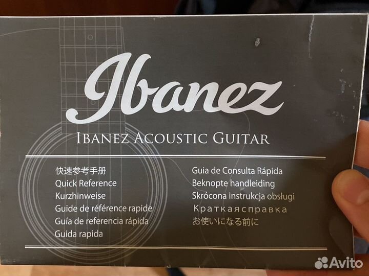 Акустическая гитара ibanez