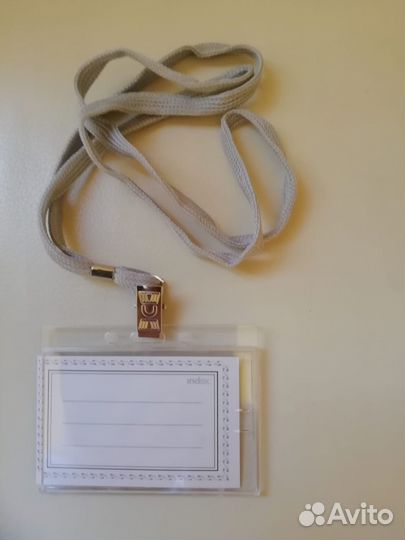 Бейджик горизонтальный 85*55мм