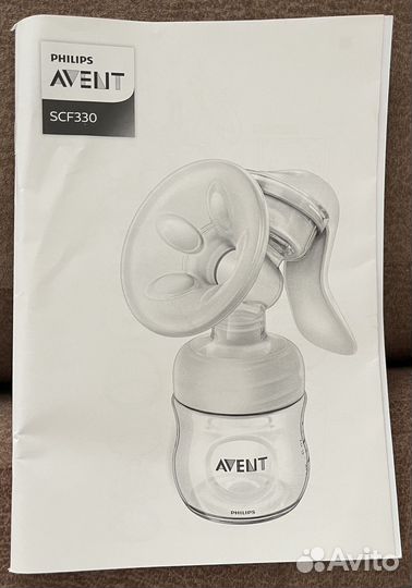 Молокоотсос avent ручной