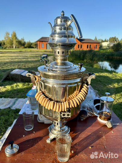 Самовар на дровах в аренду