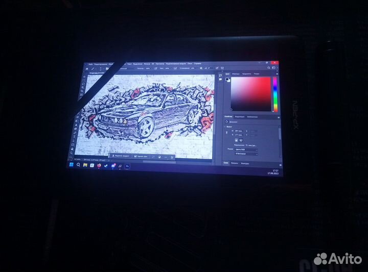 Графический планшет с экраном XPPen Artist 12