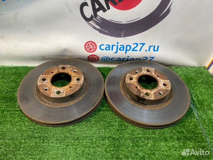 Диск тормозной (пара) (19) передний Honda Fit GK3