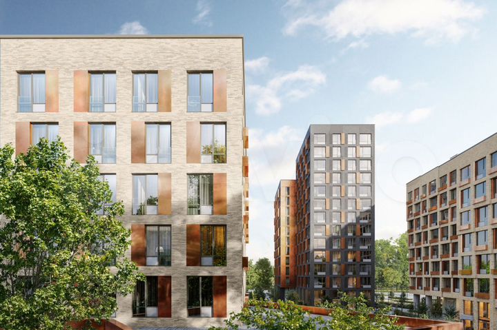 2-к. квартира, 65,3 м², 3/8 эт.