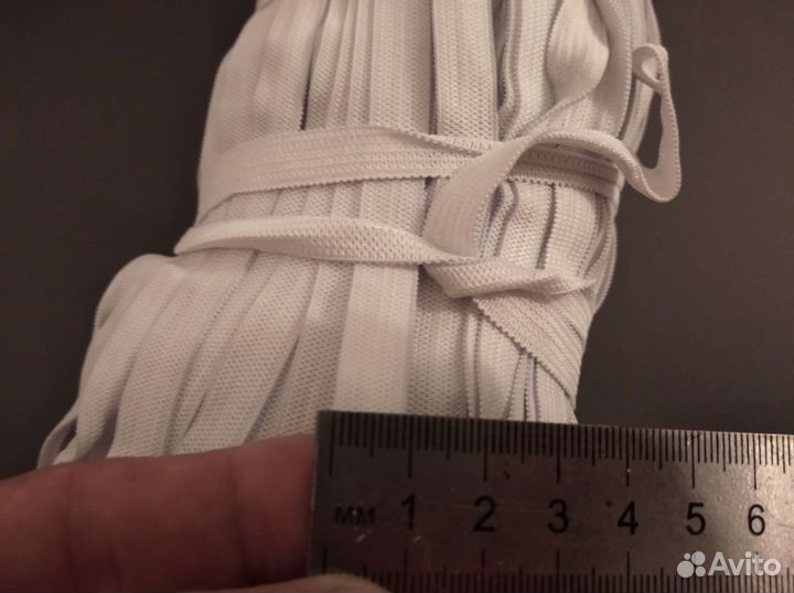 Резинка вязаная ширина 10мм, от 100 метров