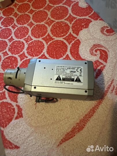 Аналоговая камера видеонаблюдения Super high res