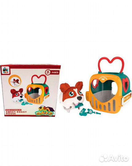 Интерактивная собачка робот. Развивающая игрушка