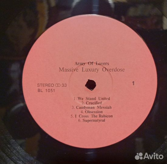 Виниловая Пластинка Army of Lovers