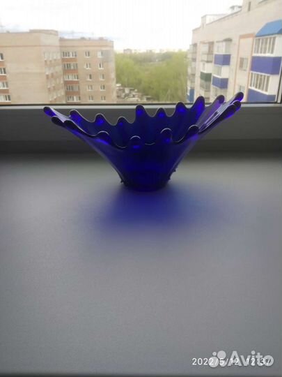 Ваза цветное стекло