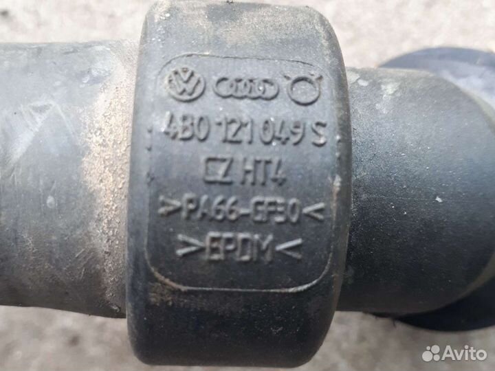 Нижний патрубок радиатора фольксваген пассат б5+